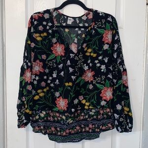 Old Navy Floral Blouse